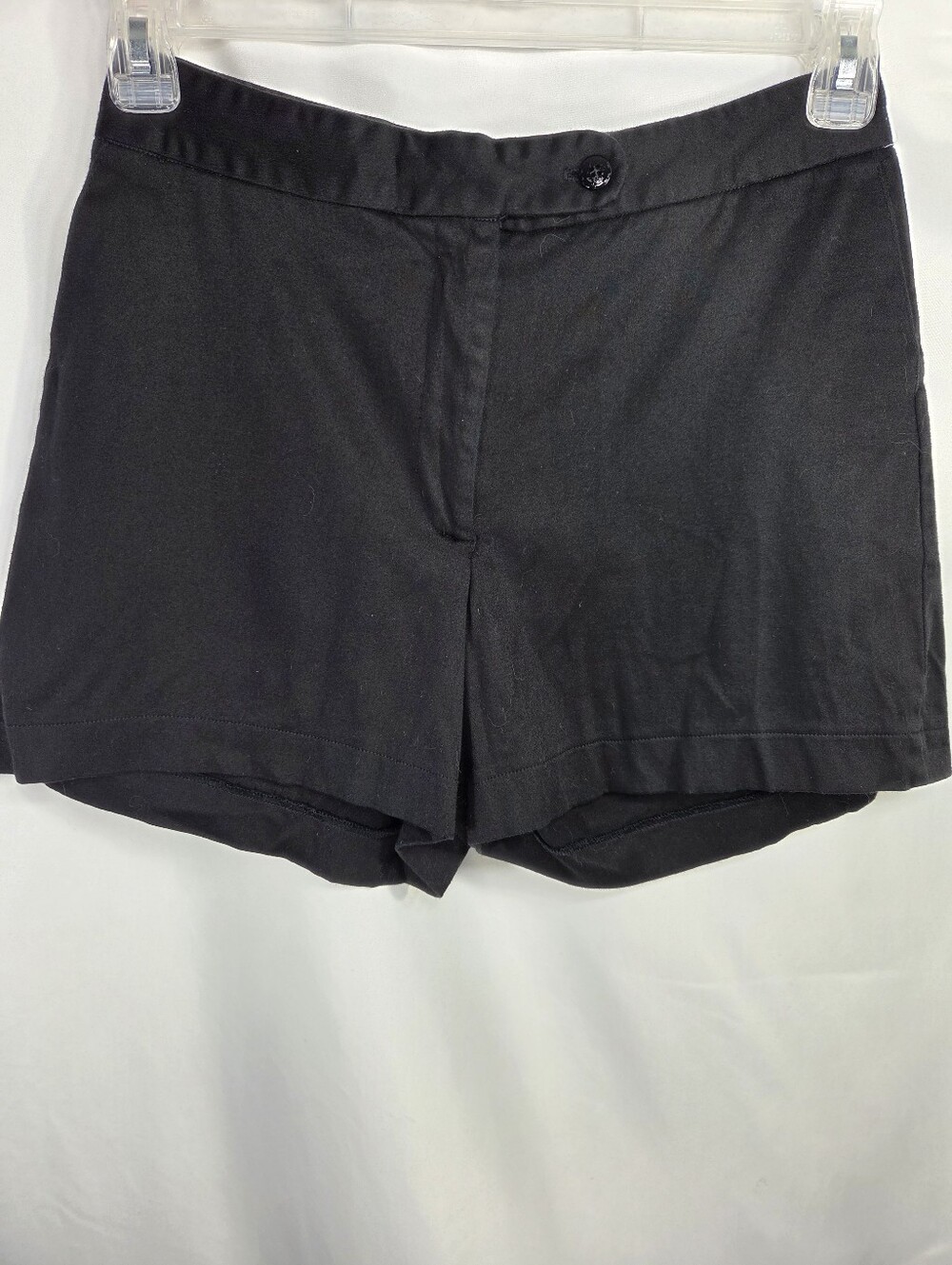 Work Order Vintage Dark Academia Black Shorts w/ Pockets Dressy or Casual Size 8